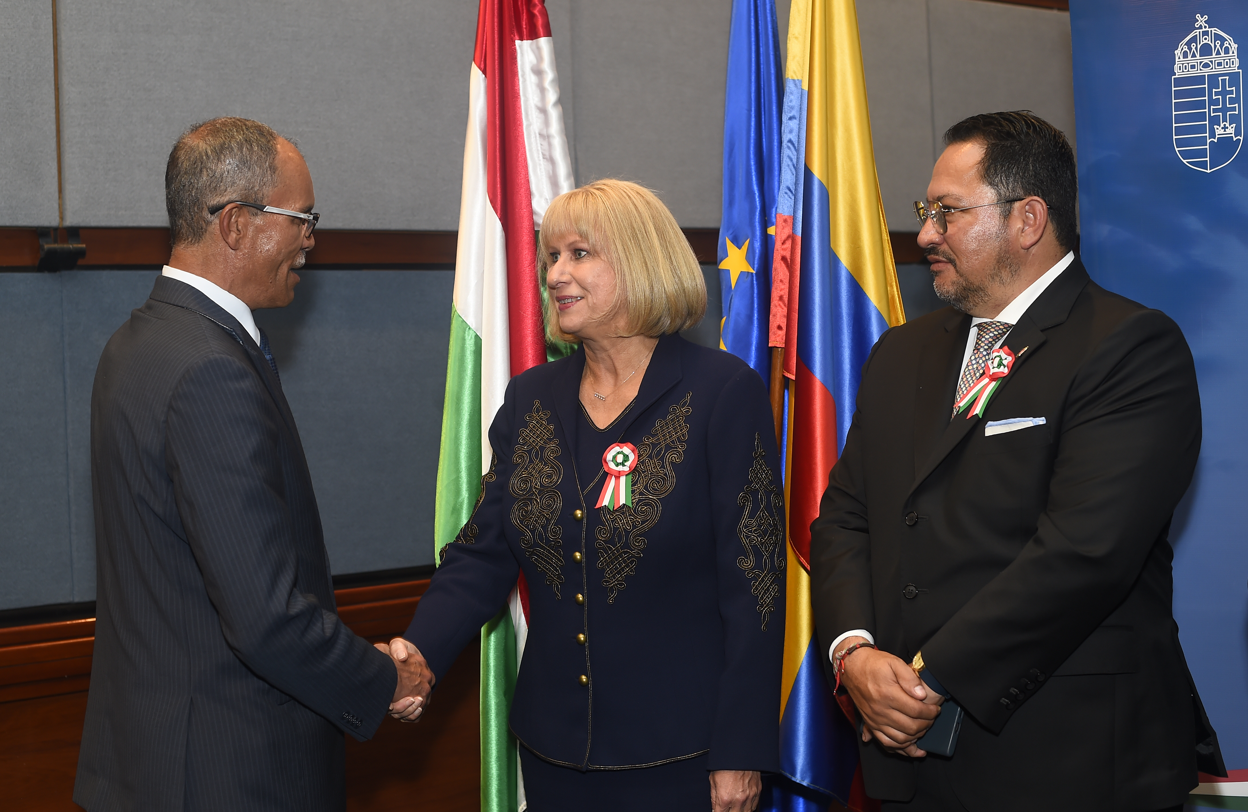 Recepción de fiesta nacional de 15 de marzo