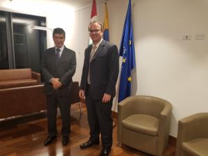 Rafael Pardo miniszter látogatása 2017.11. 