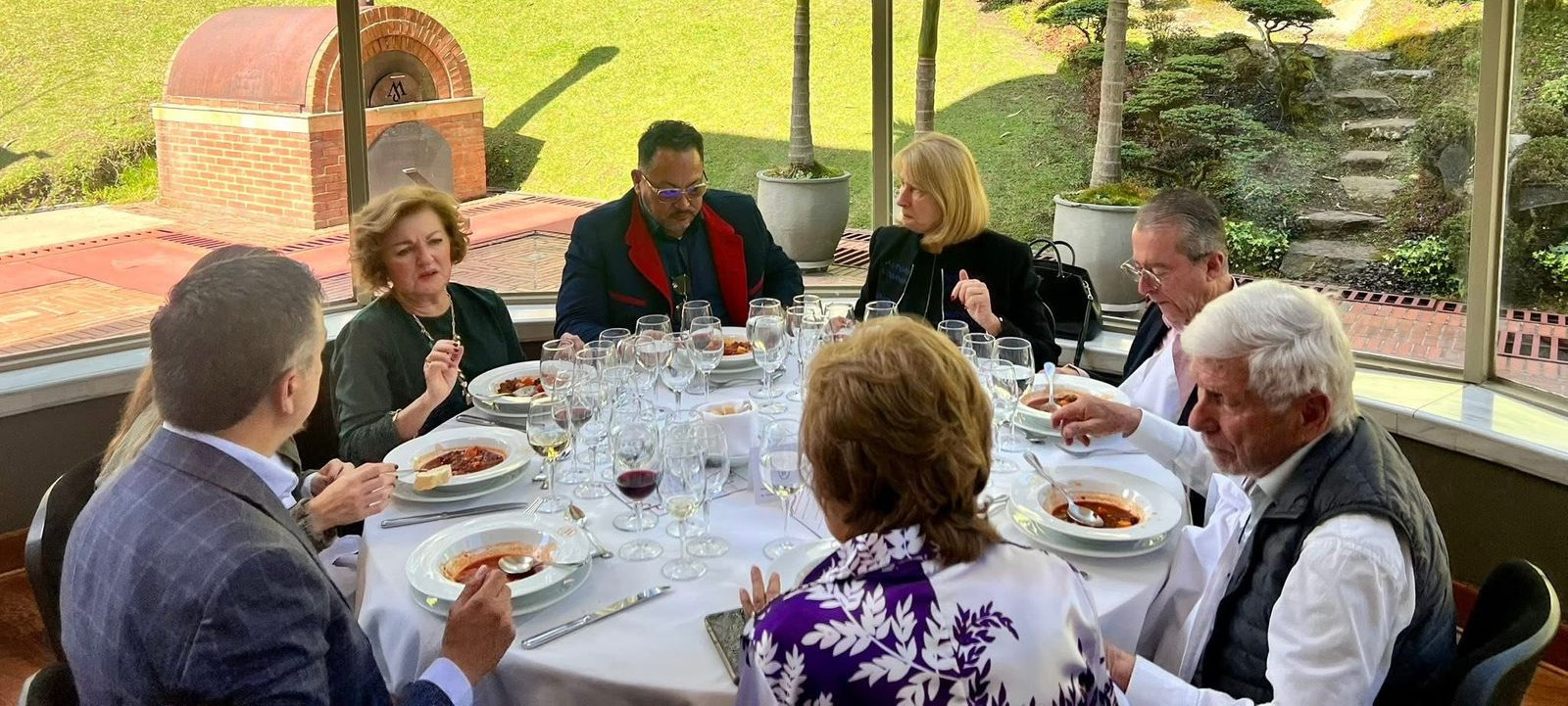 Magyar menüsor a Metropolitan Club-ban